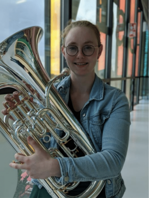 Danieke Faber euphonium