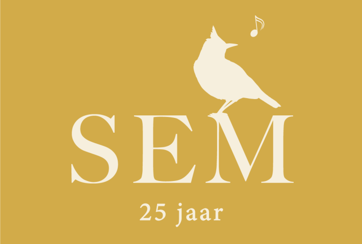 Logo SEM 25 jaar